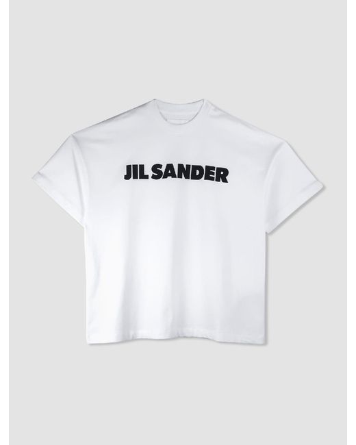 Jil Sander T Shirt Con Logo in Natural for Men Lyst