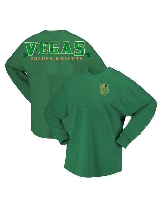 Fanatics Green Branded N Vegas Golden Knights St. Patrick's Day Spirit Jersey T-shirt