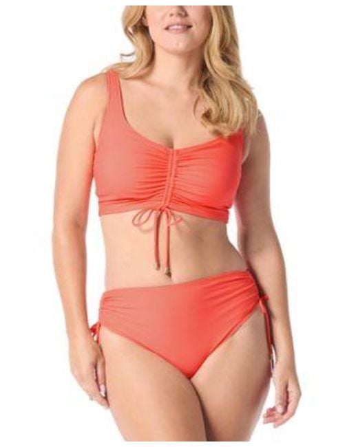 Coco Reef Red Elevate Bikini Top Inspire Bikini Bottoms