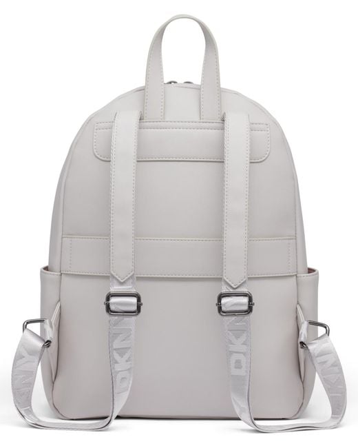 DKNY Gray Clean Cut 14" Backpack