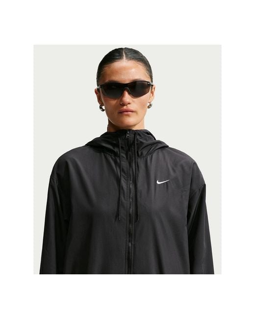Nike Black Uv Hooded Jacket