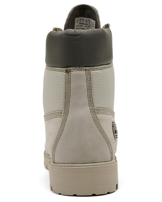 Timberland Gray 6 Inch Heritage Waterproof Boots From Finish Line for men