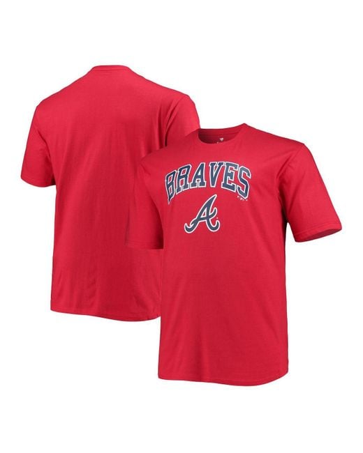 big and tall braves t shirts