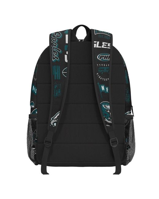 Outerstuff Black Philadelphia Eagles Backpack And Lunchbox Set