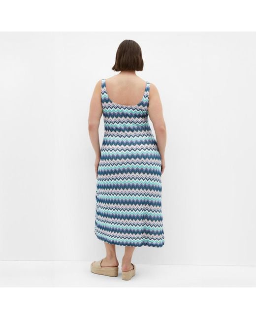 City Chic Blue Plus Size E Dress