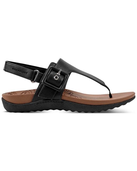 Rockport Brown Rora Flat Sandals