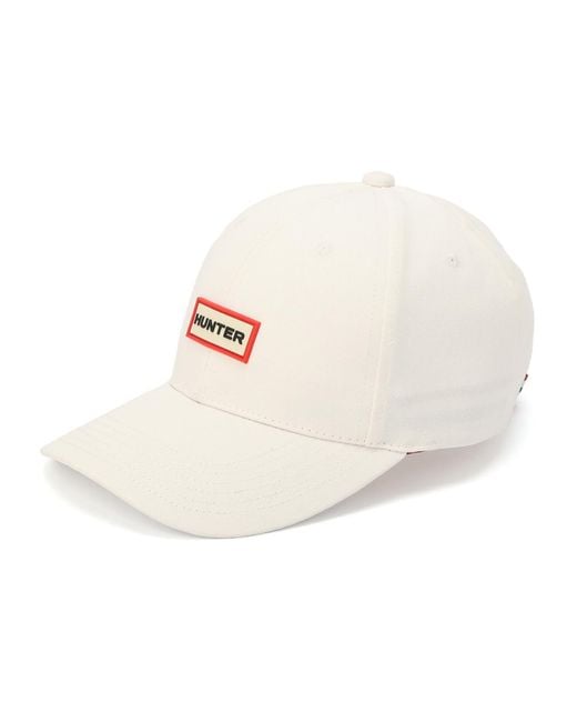 Hunter White Adjustable Sweatband Baseball Hat