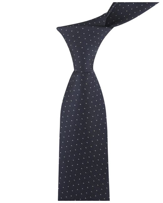 Calvin Klein Blue Faustine Dot Classic Tie for men