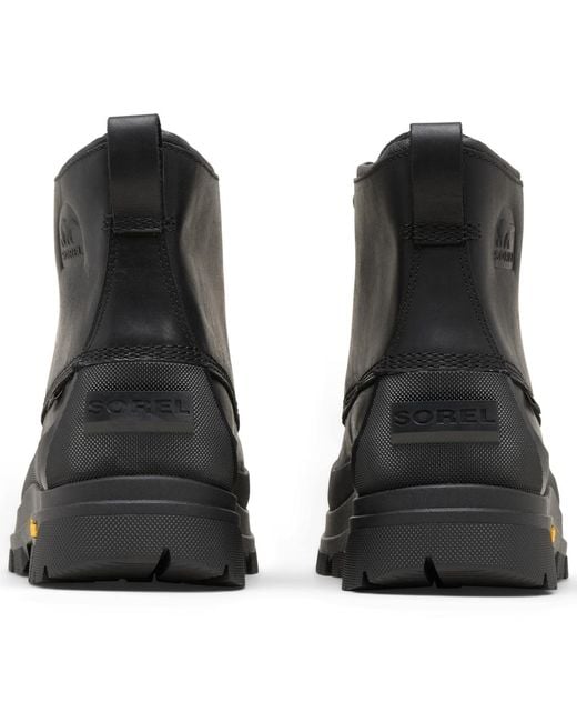 Sorel Black Daystorm Horizon Gtx Round Toe Boots for men