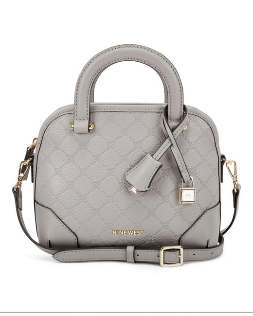 Nine West Cotton Brooklyn Mini Dome Crossbody Lyst