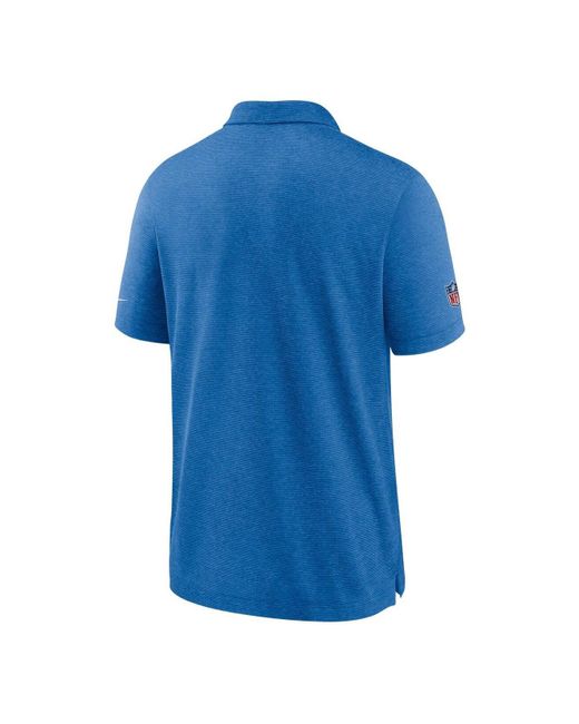 Detroit Lions Nike Sideline Performance Long Sleeve T-Shirt - Blue