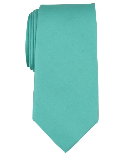 Michael Kors Blue Sapphire Solid Tie for men