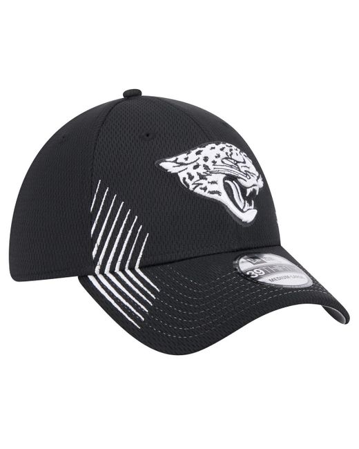 KTZ Black Jacksonville Jaguars Active 39thirty Flex Hat for men