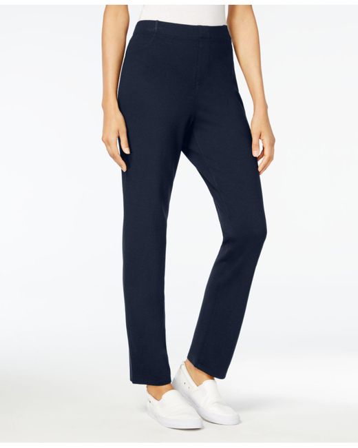 karen scott pull on pants