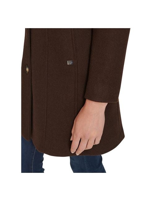 Calvin Klein Brown Walker Coat