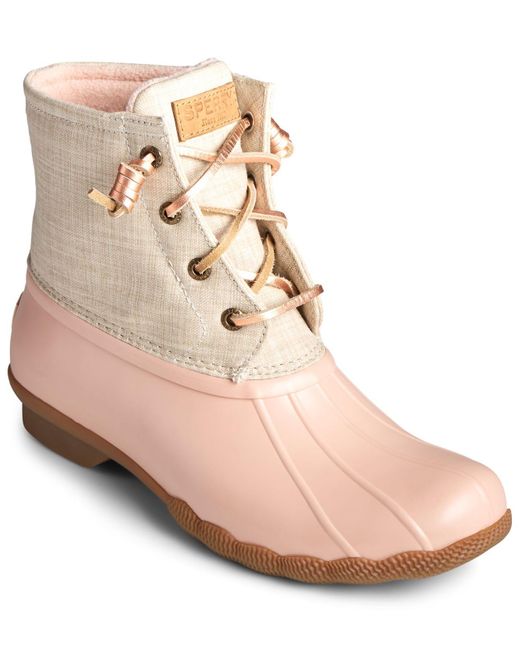 sperry salt water duck booties