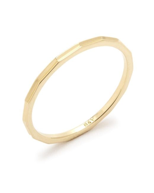 Brook and York Metallic Perry Extra Thin Ring