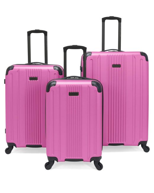 Kenneth Cole Pink South Street 3-pc. Hardside luggage Set