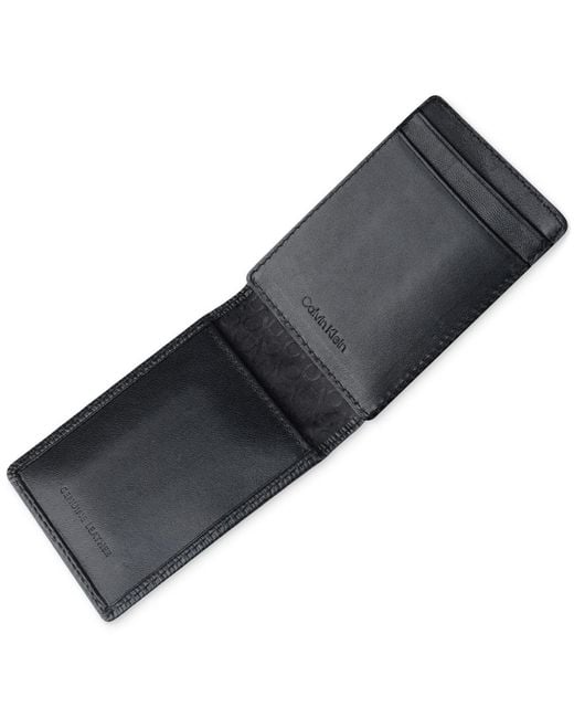 Calvin Klein Black Ck Logo Wallet for men