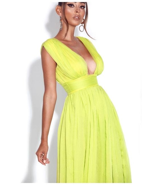 sachin and babi light blue dress Estelle Dress - Lime | Delfi Collective
