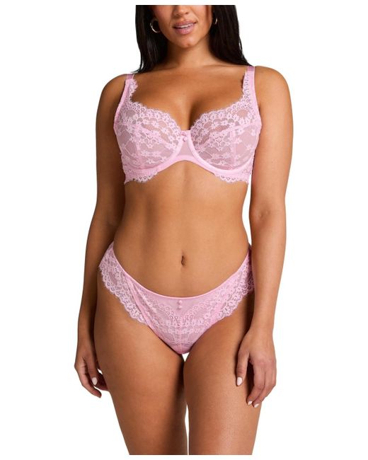 Hunkemöller Brown Daisy Non-padded Underwired Bra
