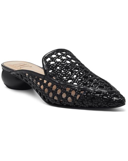 INC International Concepts Black Jalissa Mules, Created For Macy's