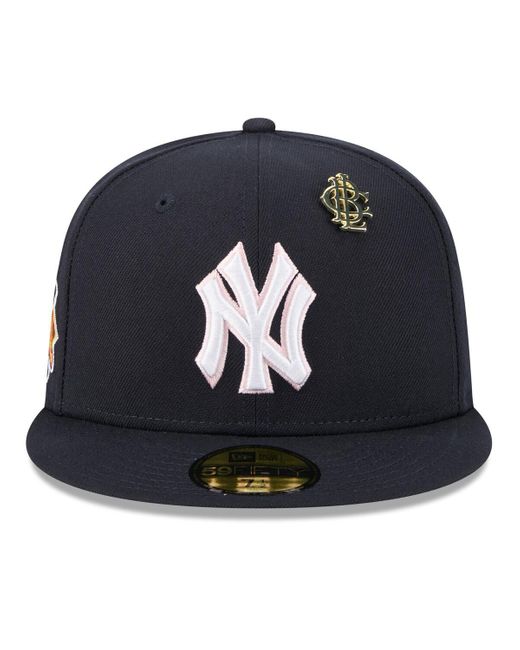 KTZ Blue New York Yankees 2025 Big League Chew 59fifty Fitted Hat for men