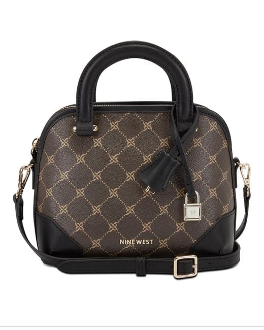 Nine West Brooklyn Mini Dome Crossbody in Black Lyst
