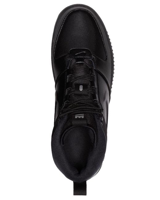 Nike Denim Path Winter Sneaker Boots From Finish Line in Black