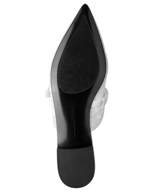 Karl Lagerfeld White Paris Everyday Cushioned Insole Vadyn-flat Mule Sandal