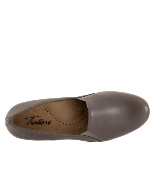 Trotters Gray Reagan Flat