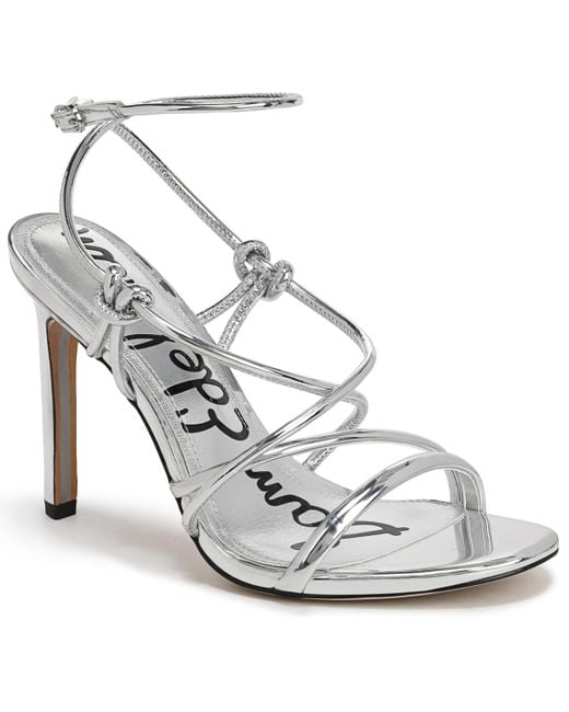 Sam Edelman White Isadora Strappy Sandals
