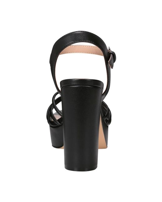 Marc Fisher Black Dessa Open Toe Dress Sandals