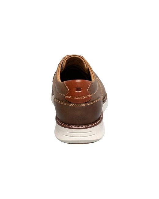 Florsheim Brown Launch Plain Toe Oxford for men