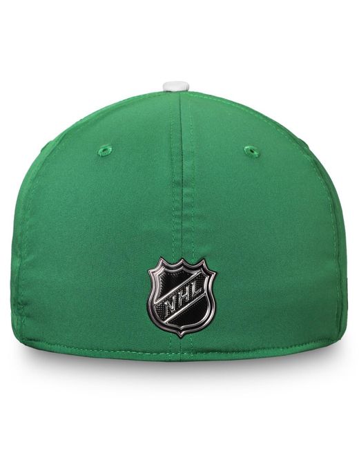 Fanatics Green Pittsburgh Penguins Authentic Pro St. Patrick's Day Flex Hat for men