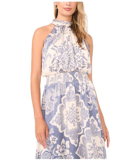 white halter short dress Tinisie Halter Mini Dress White main image 0