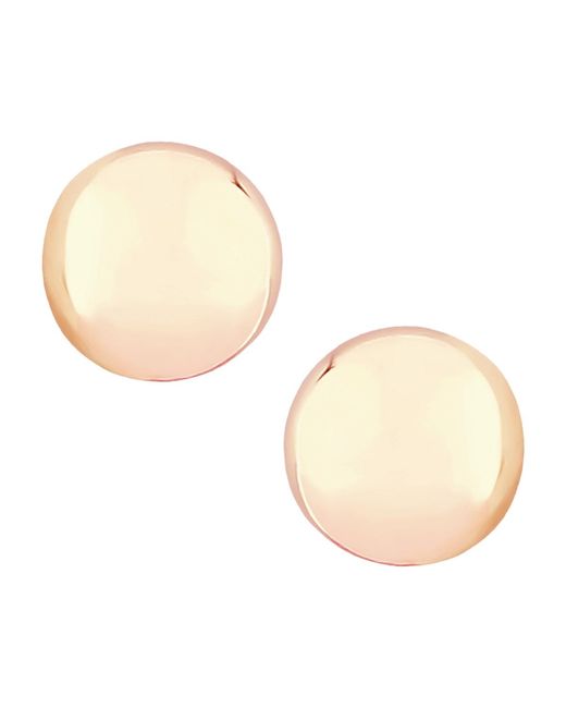 Macy's Natural Flat Ball Stud Earrings Set