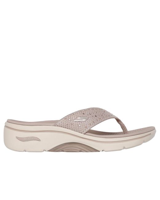 Skechers White Go Walk Arch Fit 2.0