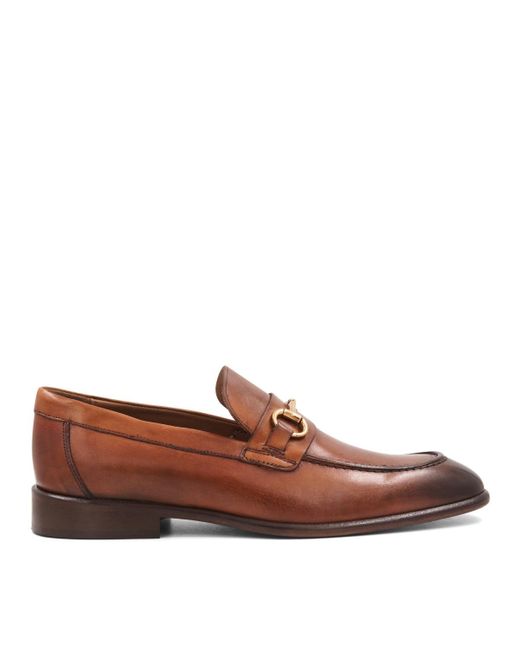 Bruno Magli Brown Alessandro Slip On Loafers for men