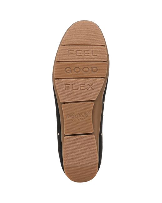 Dr. Scholls Black Timeless Square Toe Ballerina Flats