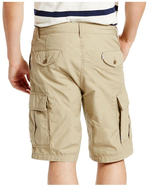 Cotton Carrier Loose-fit Cargo Shorts 