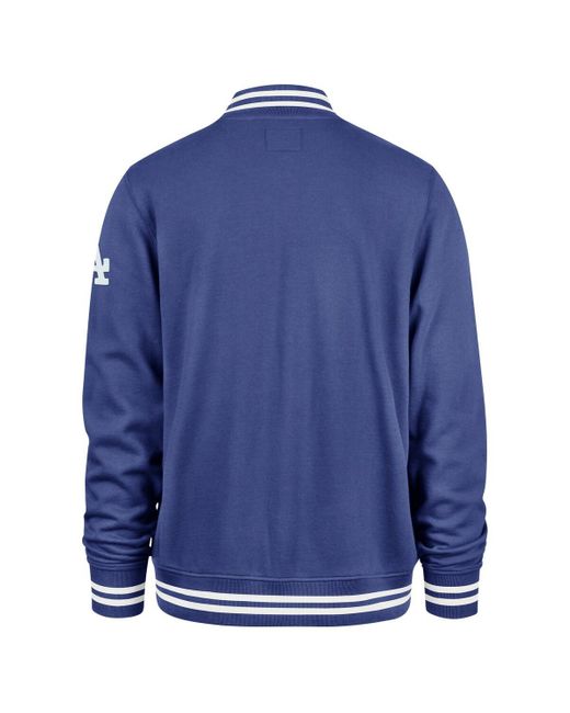 '47 Blue 47 Los Angeles Dodgers Wax Pack Pro Camden Full-zip Track Jacket for men