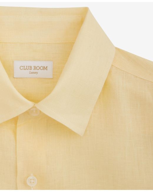 Club Room Natural 100% Linen Shirt for men