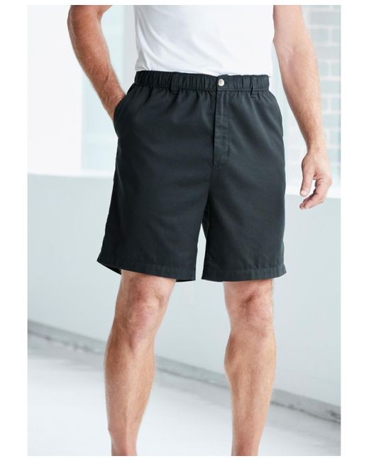 Kingsize Natural Big & Tall Knockarounds 6" Pull-on Shorts for men