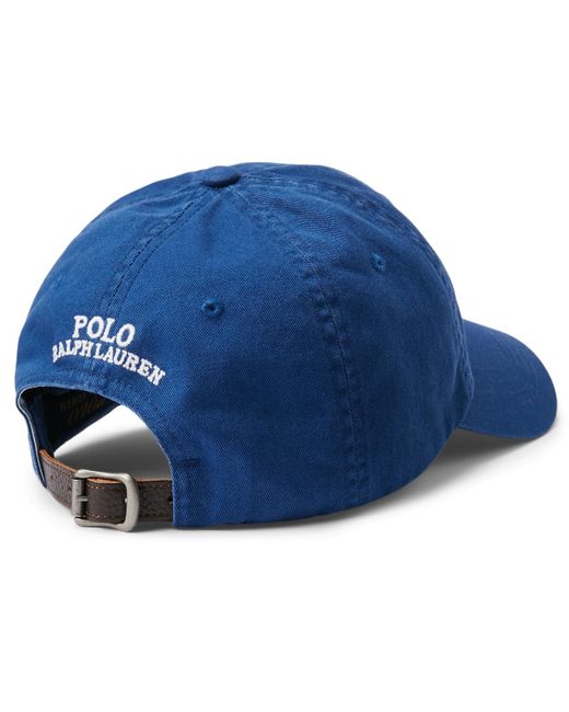 Polo Ralph Lauren Blue Polo Bear Twill Ball Cap for men