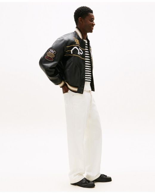 Tommy Hilfiger White X Apxgp Collection Loose Straight Jean for men
