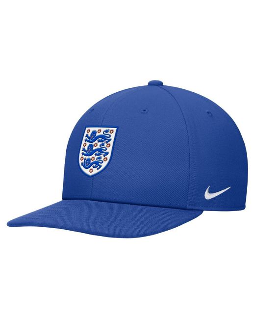 Nike Blue And England National Team Pro Flat Bill Snapback Hat