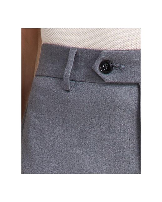 Michael Kors White Solid Classic Fit Pants for men