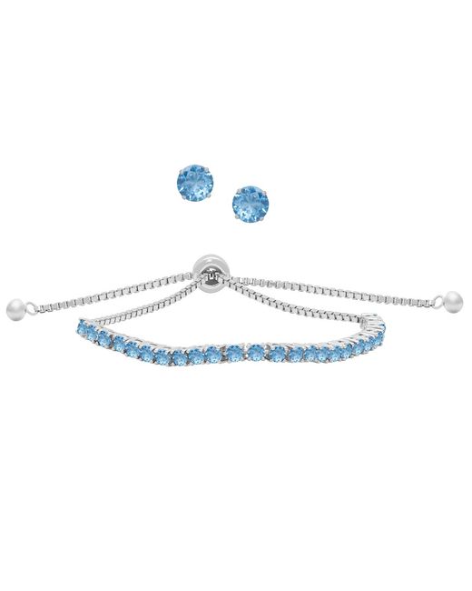Macy's White Simulated Round Adjustable Bracelet