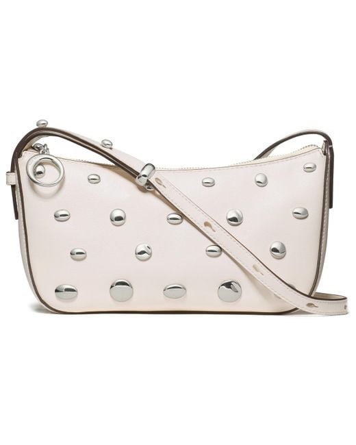 Kate Spade Natural Halo Small Studded Leather Crossbody Bag